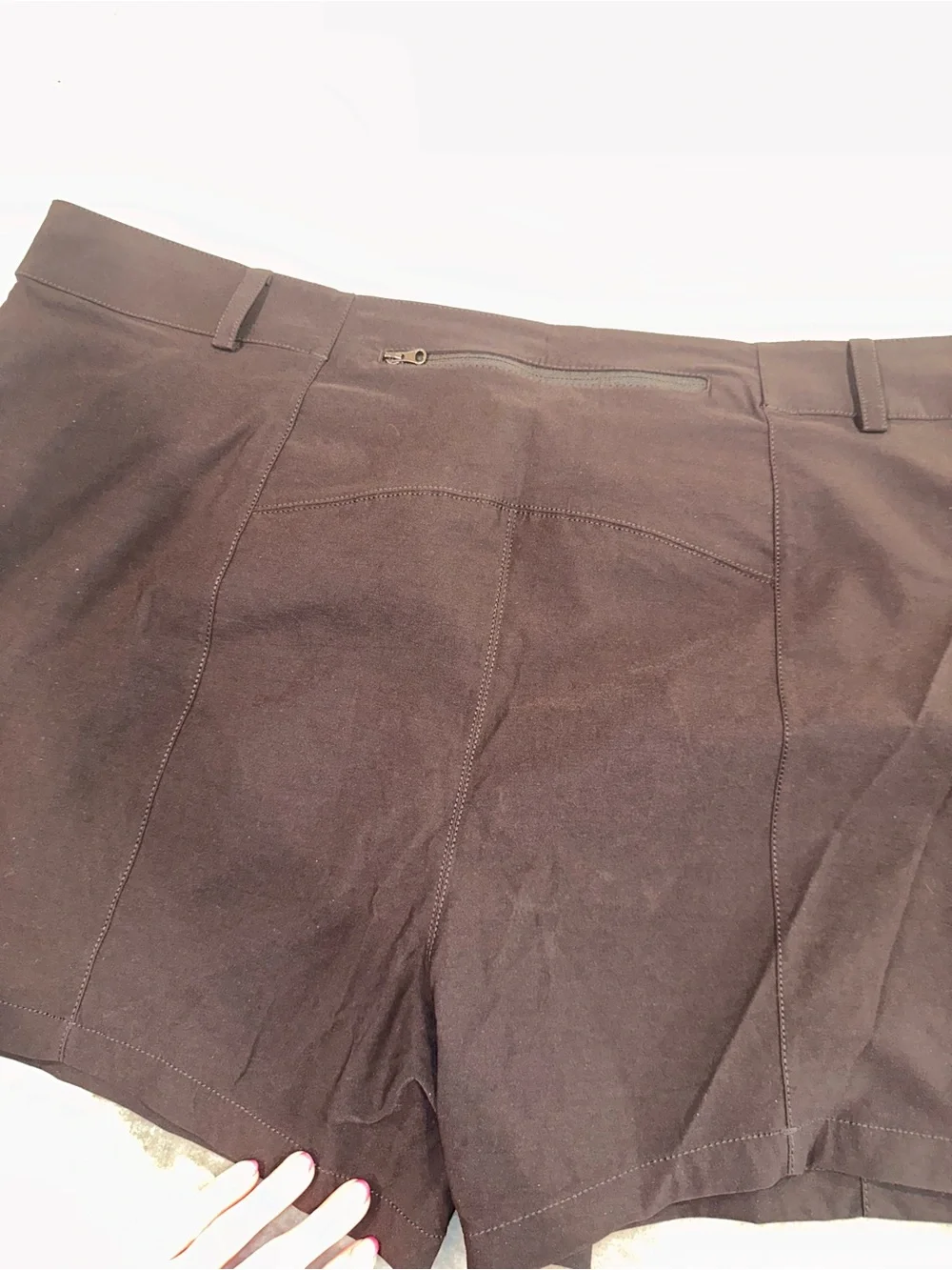 The‎ North Face Size 26W Women's Black  High-Rise Utility Shorts with Belt